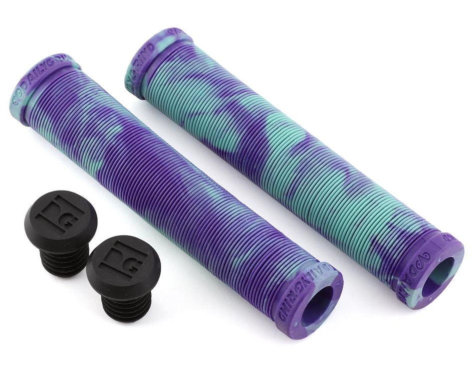 Daily Grind Grips Pair Teal Purple Swirl Dan s Comp